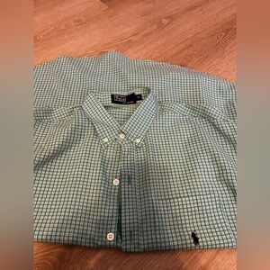 Men’s Polo XL plaid